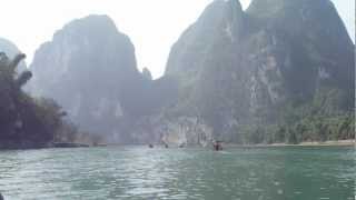 preview picture of video 'Li River Documentation. Guilin, China.'