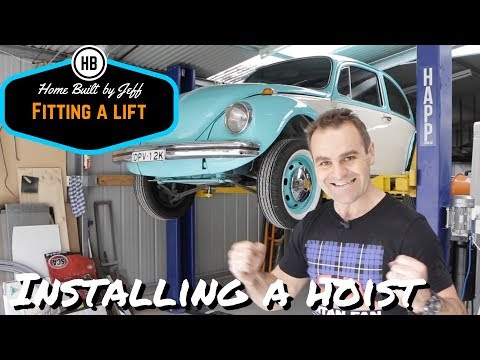 Installing a 2 post hoist