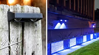 SOLPEX Solar Deck Lights (8-Pack) - Setup & Review