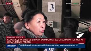 Кожзавод в Семее объявили банкротом