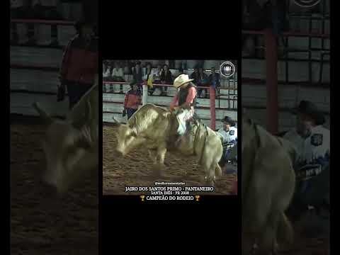 Jairo dos Santos Primo - Pantaneiro no Rodeio de Santa Inês - PR 2008.Campeão do Rodeio 🏆