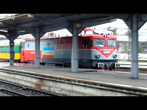 RARITATE | EA 547 CFR Marfă tractează trenul Astra Trans Carpatic