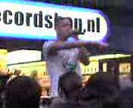 Ali B, Yes-R, Gio & Darryl @ Free Record shop Nijmegen