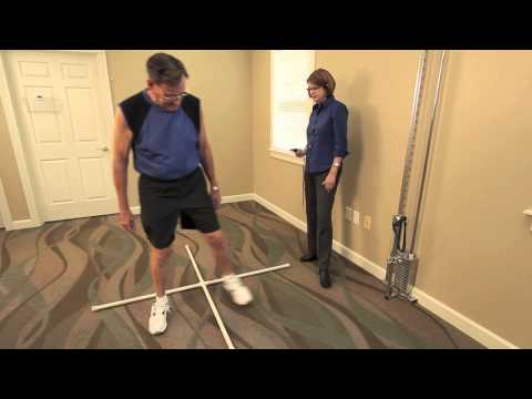 Four Square Step Test