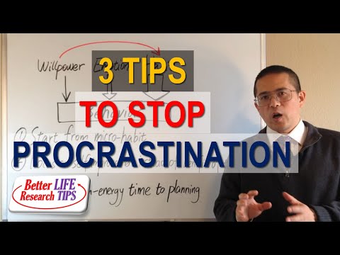 014 How to Stop Procrastinating - Motivational Tips for Study