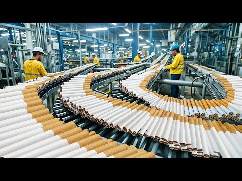 How Cigarettes Are Made In The Largest Factory In The World