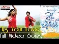 Its Your Love Full Video Song - Life is Beautiful ...