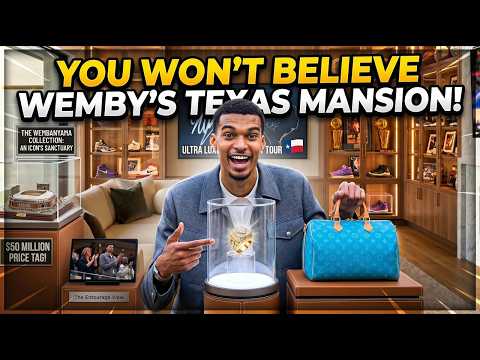 You Won’t Believe Wemby’s Texas Mansion! Family Tour, Luxury Cars & Hidden Secrets
