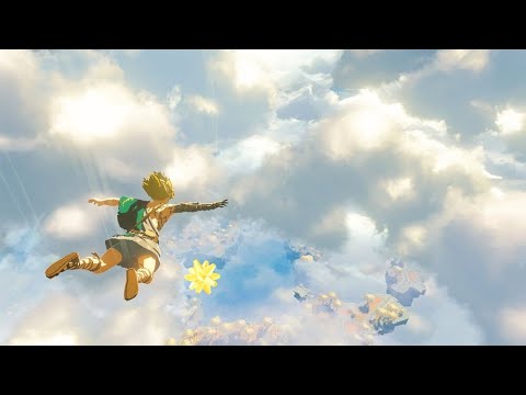 You Can Catch Star Fragments While Skydiving In Tears of the Kingdom!