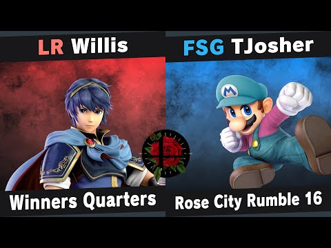 RCR 16 Winners Quarters - Willis (Marth) vs TJosher (Mario) - Smash Ultimate