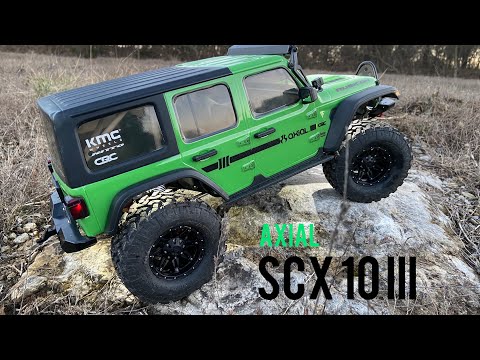 Axial SCX10 III JLU builders kit done montage ep:1