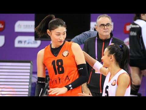 [Kim Yeon Koung] Eczacibasi Vitra vs Praia Clube - (Full Match)