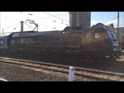 480 007 II. Rákóczi Ferenc Traxx érkeik Debrecenbe és indul Záhonyba