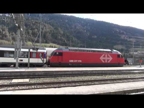 SBB Re 460-017 PARTE DA AIROLO.(CH)  24 - 4 - 2016