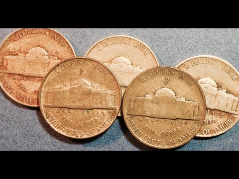 1942 Jefferson Nickel: Both Silver & Copper Versions Exist