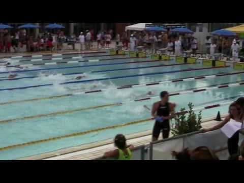 Gara nuoto Pesaro   22 giugno 2013   50 stile femminile   Cerioni e Stopponi