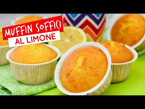 Super-soft, dairy-free lemon muffins: a quick and easy recipe