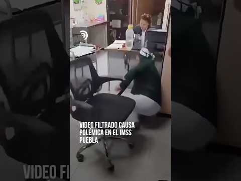 ¡Video filtrado genera polémica en el IMSS Puebla! 🚨💥