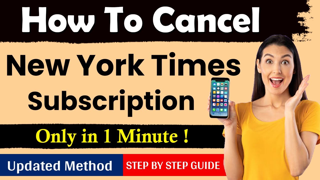 How To Cancel New York Times Subscription online [ Quick Updated Method ]