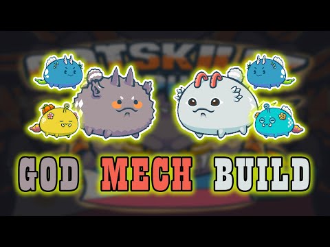Sniping Top 1-100 God Mech Meta Build! (1/10/2022) Axie Infinity