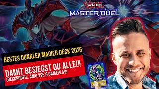 NACH 2 JAHRE PAUSE - BESTES DUNKLER MAGIER DECK 2026 - YUGIOH MASTER DUEL Deutsch 🔥🔥🔥
