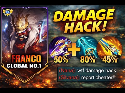 1 HIT DELETE Franco Damage Build – BROKEN One Shot Damage | Top 1 Global Gameplay | BanFranco