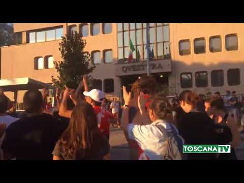 2018-08-06 PRATO - SI COBAS PRATO, 'INTERVENTO VIOLENTO' POLIZIA