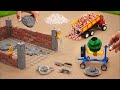 Diy Mini Truck An Excavator Making Home Pipe Bridge Science Project Diy Project