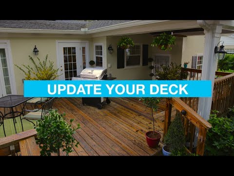 戶外生活空間。簡單的甲板創意 (Outdoor Living Spaces: Easy Deck Ideas)