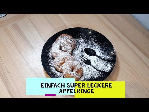 Apple, egg make apple rings, apple donuts, apple cakes, just incredibly delicious!!