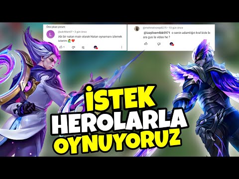SİZ İSTEDİNİZ BEN OYNADIM | MOBİLE LEGENDS