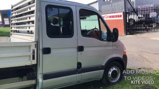 Renault Master LL35 D/C 120 Dropside Lorry
