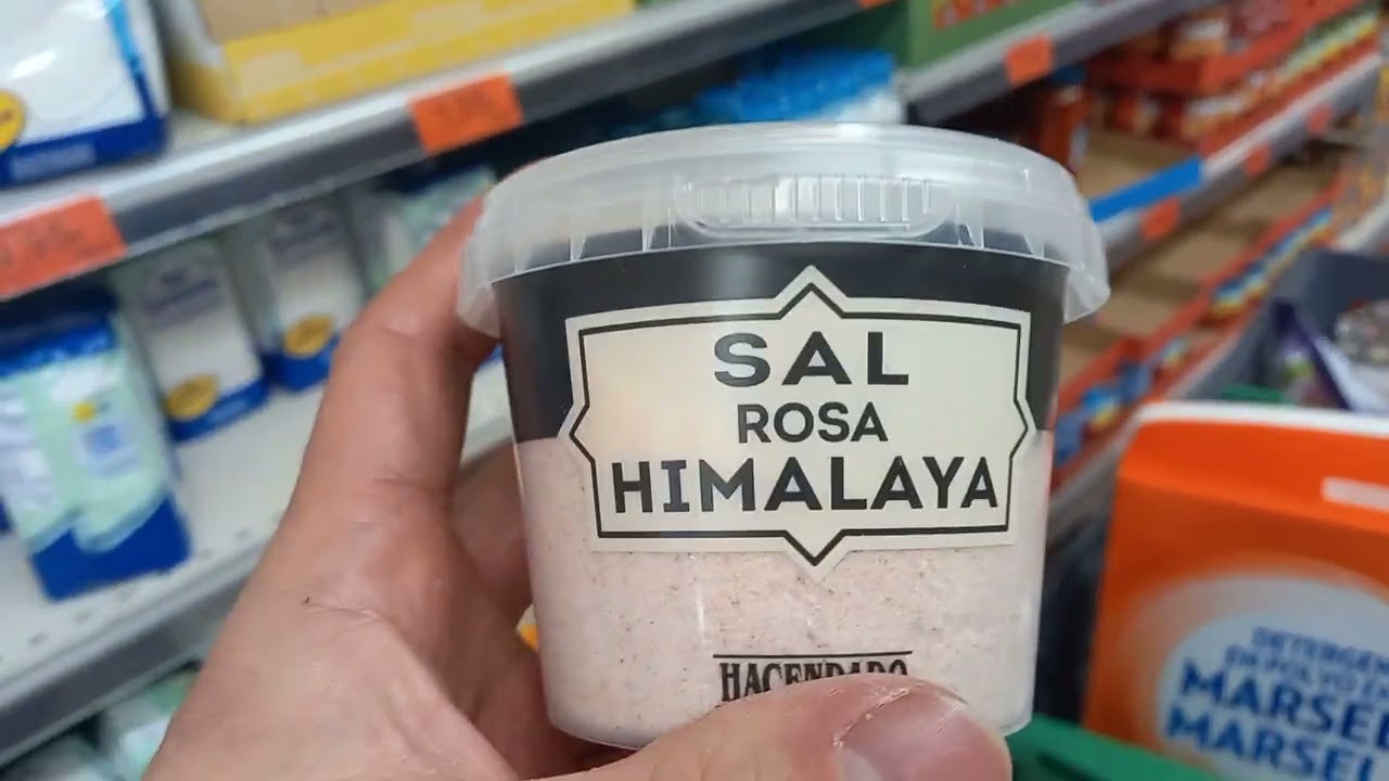 Watch SAL ROSA HIMALAYA \ MERCADONA - HACENDADO \ ALIMENTOS QUE SUELO CONSUMIR Now SAL ROSA HIMALAYA \ MERCADONA - HACENDADO \ ALIMENTOS QUE SUELO CONSUMIR