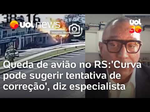 Queda de avião no RS