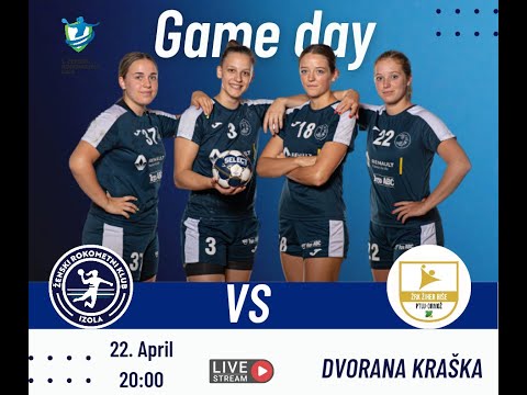 2.KROG KONČNICE 1. LIGE - ŽENSKE (2022/23): ŽRK TRGO ABC IZOLA : ŽRK ŽIHER HIŠE PTUJ-ORMOŽ [PRENOS]