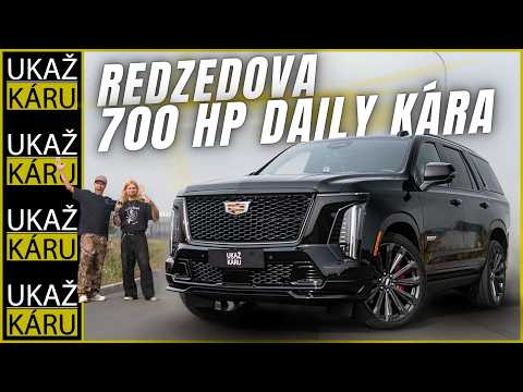 4K | NEJBRUTÁLNĚJŠÍ SUV SVĚTA? | REDZED | CADILLAC ESCALADE-V