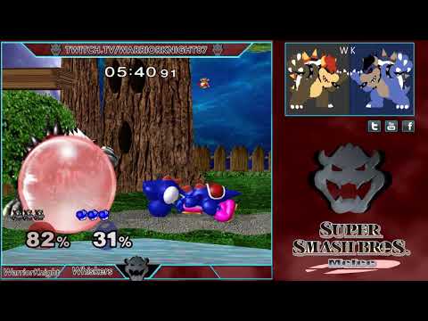 WarriorKnight (Bowser) vs Whiskers (Yoshi)