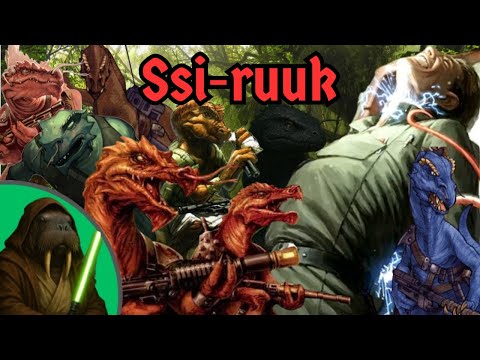 The EVIL DINOSAURS (Ssi-ruuk) -- Star Wars Alien Species