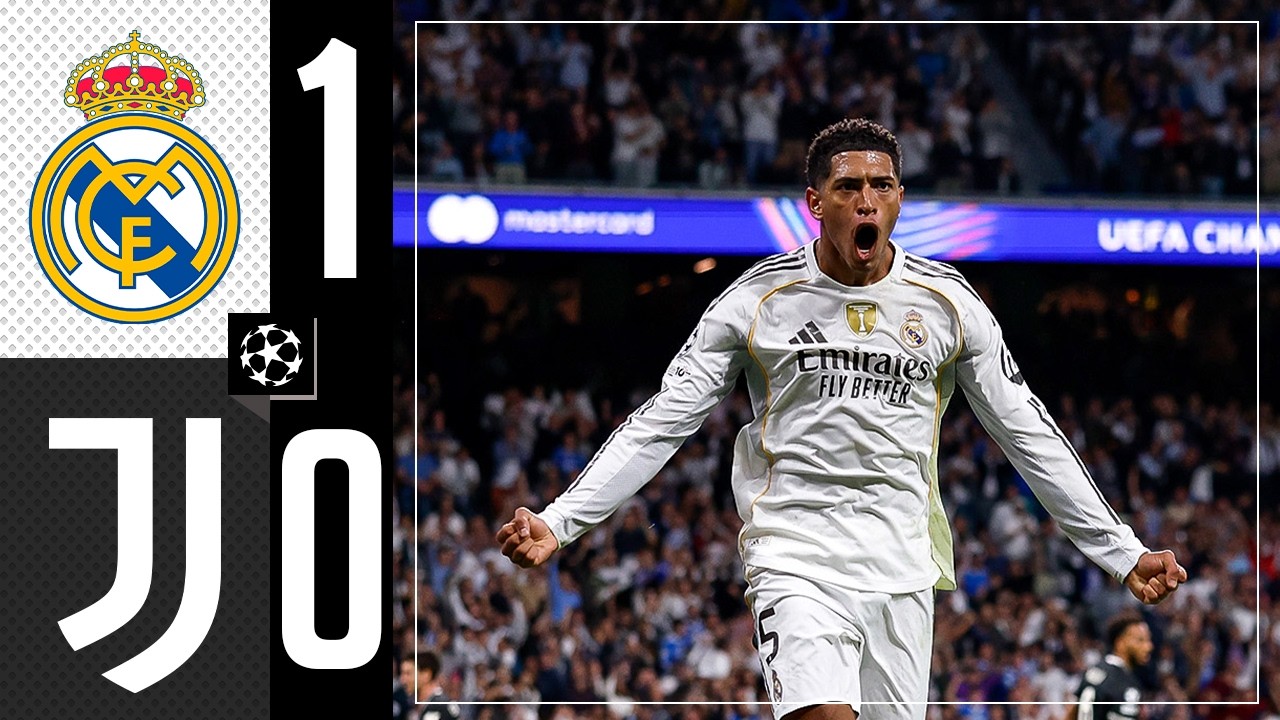 Real Madrid CF 1 - 0 Juventus FC highlights