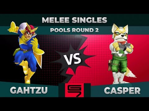 Gahtzu vs Casper - Melee Singles: Pools R2 Winners Quarterfinal - Genesis 7 | Captain Falcon vs Fox