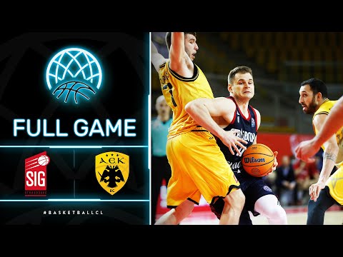 SIG Strasbourg v AEK - Full Game | Basketball Champions League 2020/21