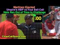 E66 - Dave Martinez Ejected by Malachi Moore as Jacob Young Strikes Out on HBP Strike, No Replay