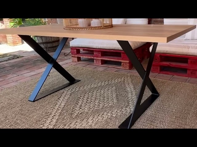 Vídeo relacionado con Mesa japonesa de madera de 31 pulgadas con patas curvadas para sentarse en el suelo, ceremonia de té, ac y relax (marrón, 80 cm)
