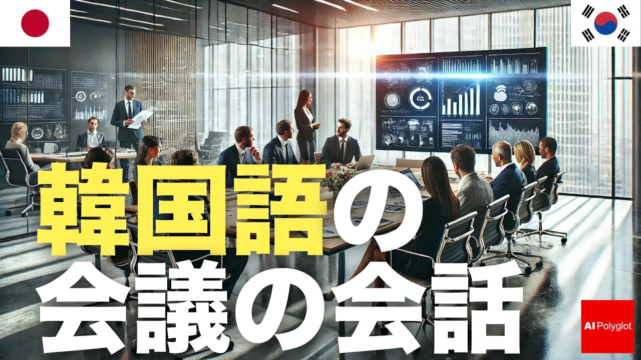 韓国語の会議の会話 | 聞き流し episode artwork