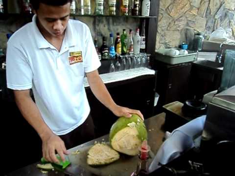 Who is this FAMOUS coconut cutter ?