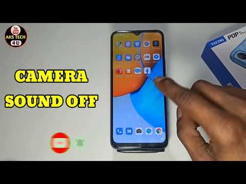 How To Turn Off Camera Sound in Tecno Pop 5 Pro | Tecno Pop 5 Pro me Camera Shutter sound Band करें