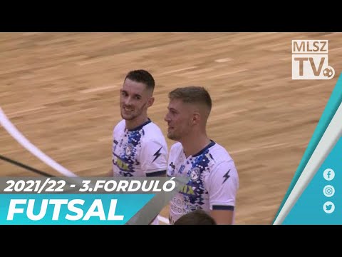 Veszprém Futsal - Újpest FC-220Volt | 7-0 | Férfi Futsal NB I | 3. forduló | MLSZTV