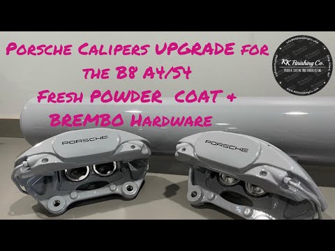 B8 AUDI A4 - PORSCHE BRAKE UPGRADE