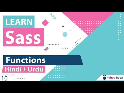 Sass Functions Tutorial in Hindi Urdu