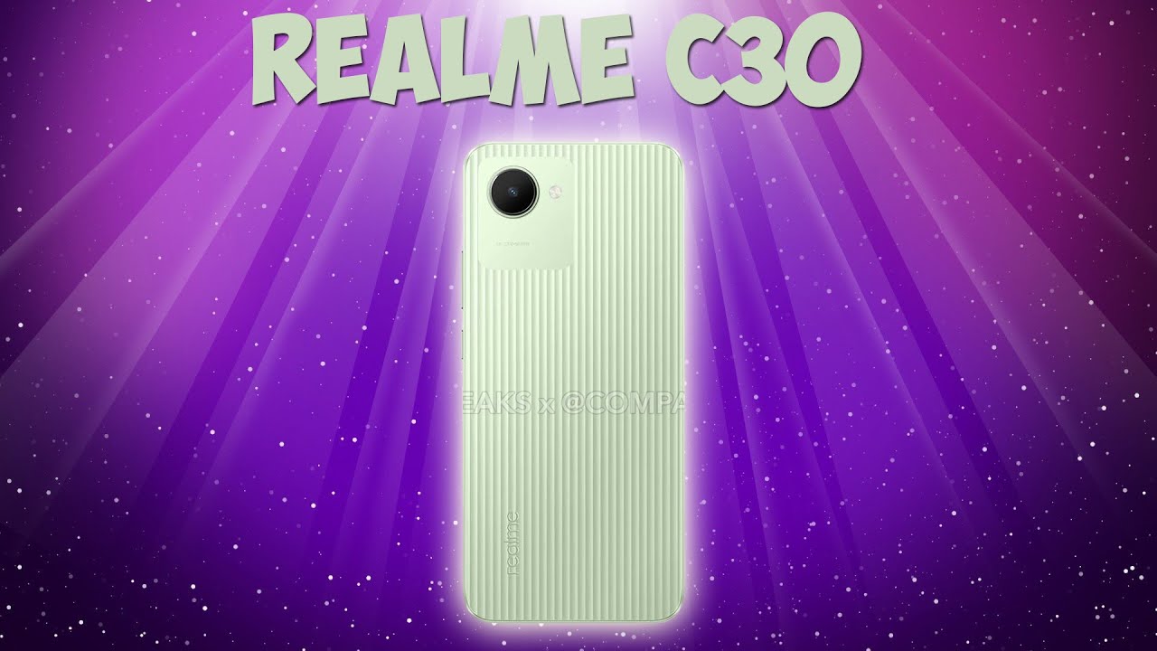 Смартфон Realme C30 2/32GB Черный